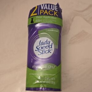 Lady Speed Stick Invisible Dry Deodorant 2-Pack